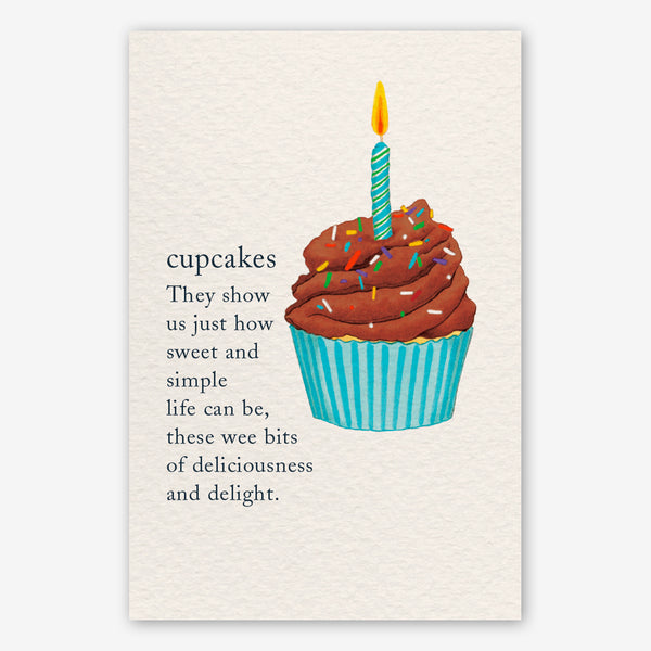 Cardthartic Birthday Card: Cupcakes