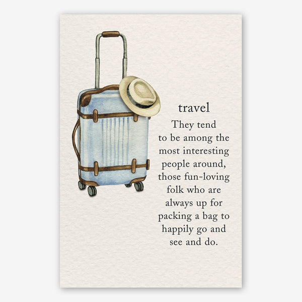 Cardthartic Birthday Card: Travel