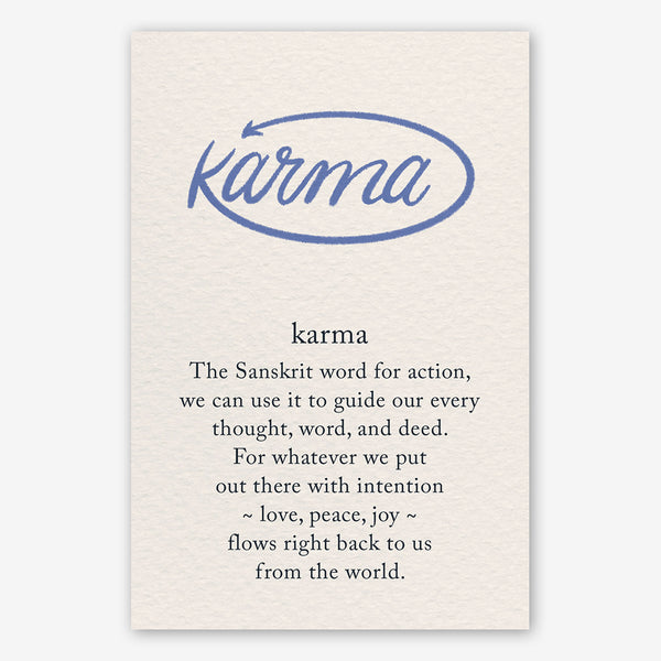 Cardthartic Friendship Card: Karma
