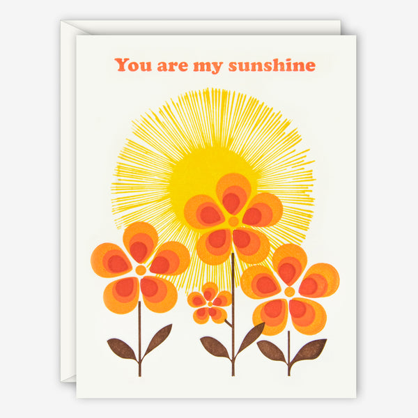 Ilee Papergoods: Love Card: You Are My Sunshine