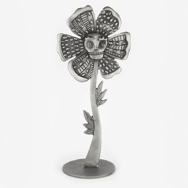Leandra Drumm: Small Sculpture: Medium Skull Flower
