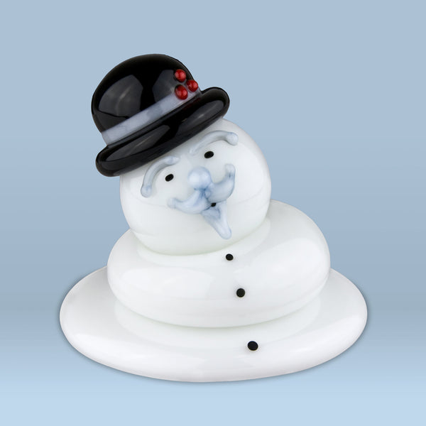 Vitrix Hot Glass Studio: Snowmen: Burl Ives Melted