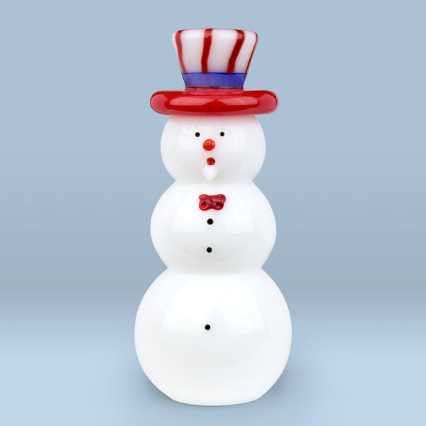 Vitrix Hot Glass Studio: Snowmen: Uncle Sam
