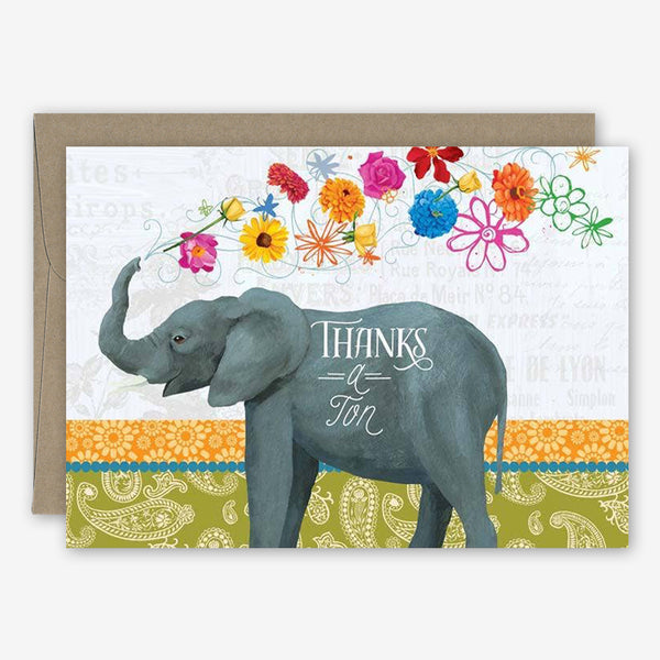 23rd Day Thank You Card: Elephant