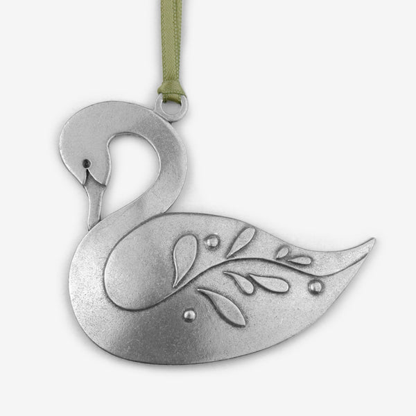 Beehive Handmade: Holiday Ornament: Swan
