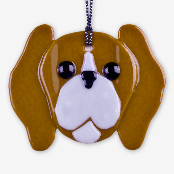 Charlotte Arvelle Glass: I'm A Pup Ornaments: King