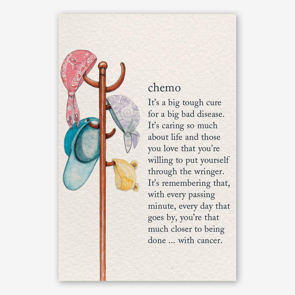 Cardthartic Encouragement Card: Chemo