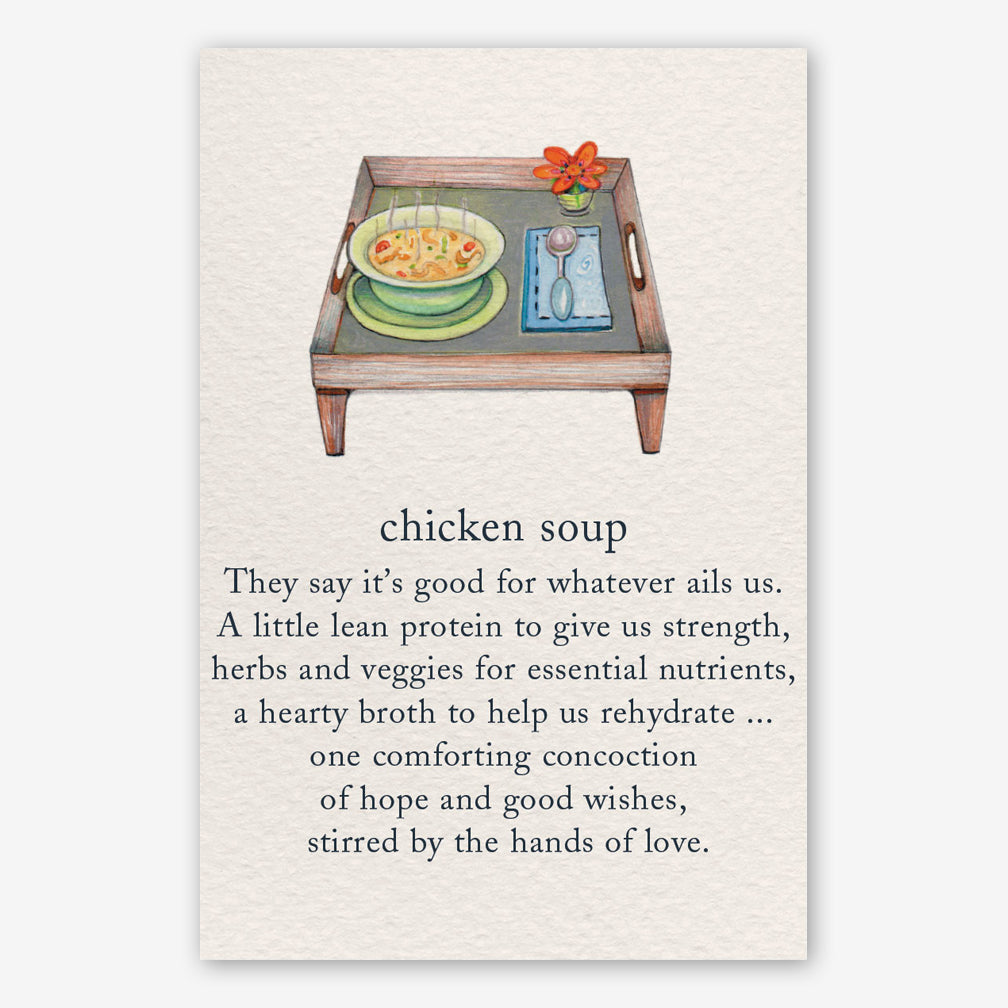 Cardthartic Get Well Card: Chicken Soup