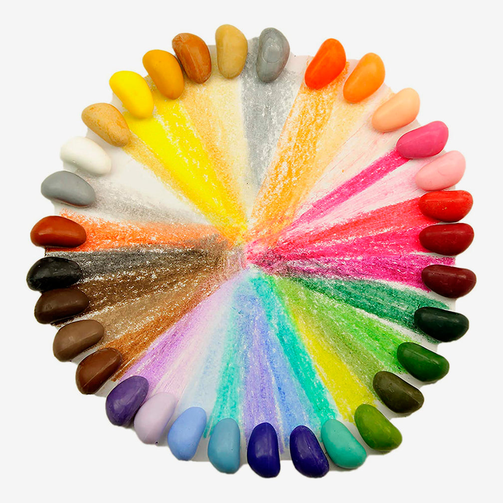 Crayon Rocks: 32 Colors in a Muslin Bag