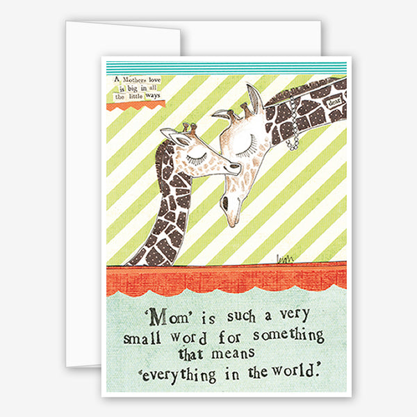 Curly Girl Design: Mother’s Day Card: Giraffe