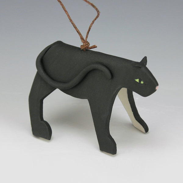 Evening Star Studio: Ornament: Black Cat