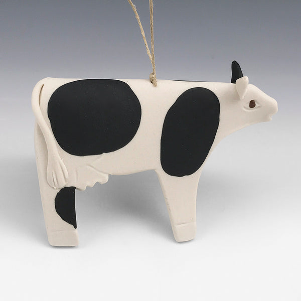 Evening Star Studio: Ornament: Cow