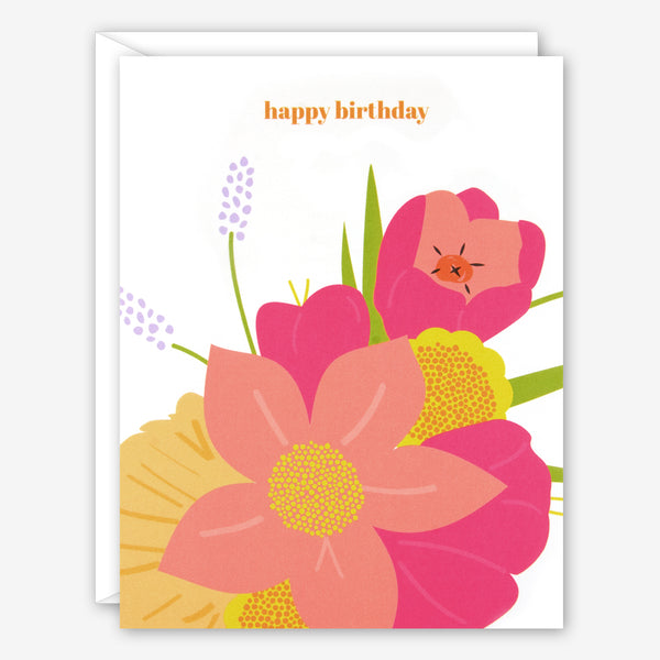 Graphic Anthology Birthday Card: Floral Birthday