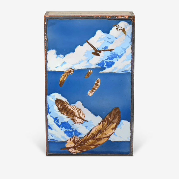 【日本未発売】ヴィンテージアート Houston Llew Spiritile Houston Llew Spiritiles: Featherlight (Retired) - Helen Winnemore's