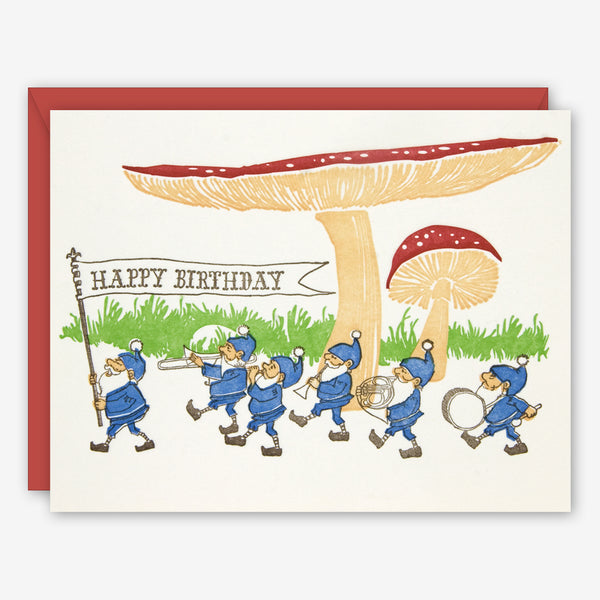 Ilee Papergoods: Birthday Card: Gnomes Parade