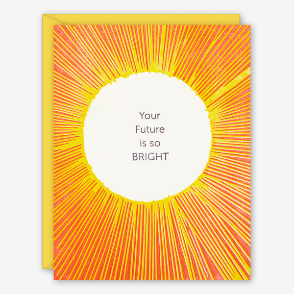 Ilee Papergoods: Graduation Card: Your Future Is So Bright