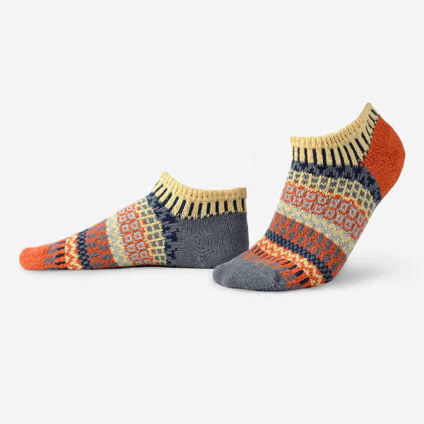 Solmate Socks: Adult Ankle Socks: Nutmeg