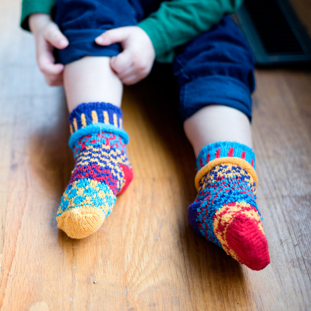 Solmate Socks: Baby Socks: Firefly