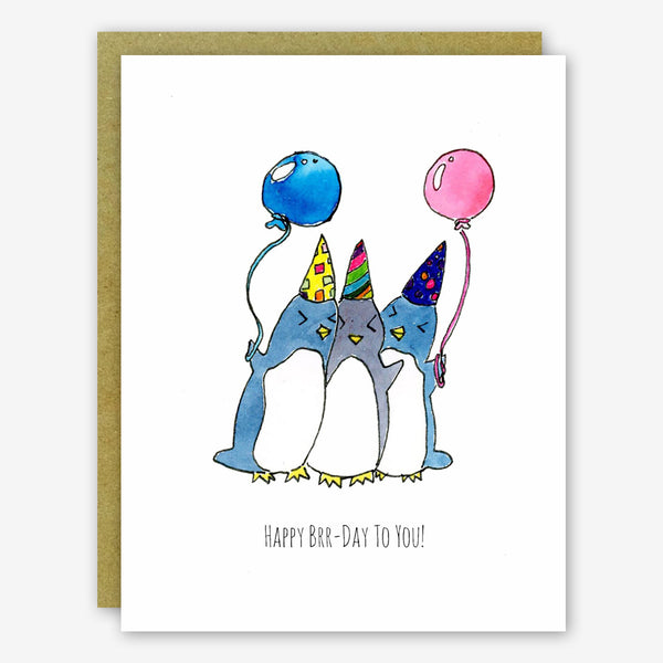 SquidCat, Ink Birthday Card: Happy Brr-Day