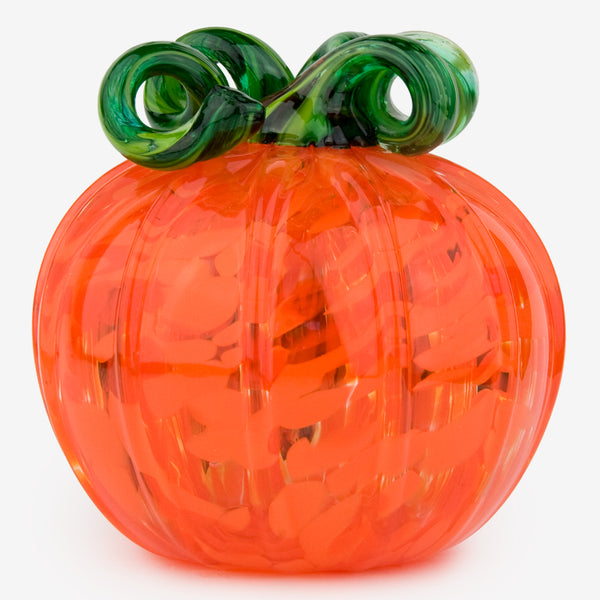 The Glass Forge: Extra Large Pumpkin: Orange