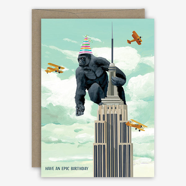 23rd Day Birthday Card: King Kong Birthday
