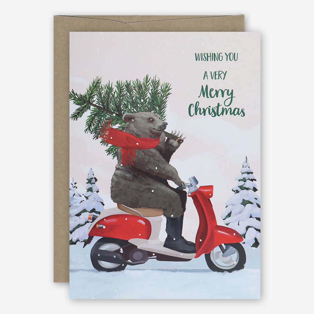 23rd Day Holiday Card: Scooter Bear