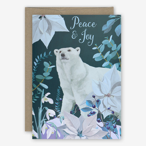 23rd Day Holiday Card: Polar Floral