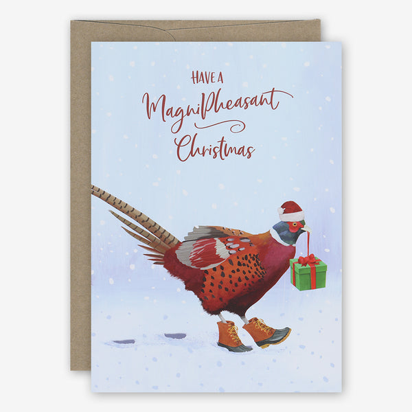 23rd Day Holiday Card: Pheasant Christmas