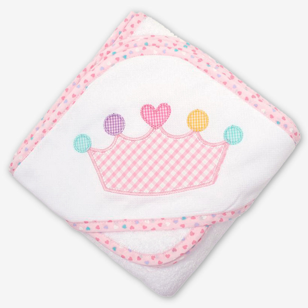 3 Marthas: Hooded Towel & Washcloth Set: Princess