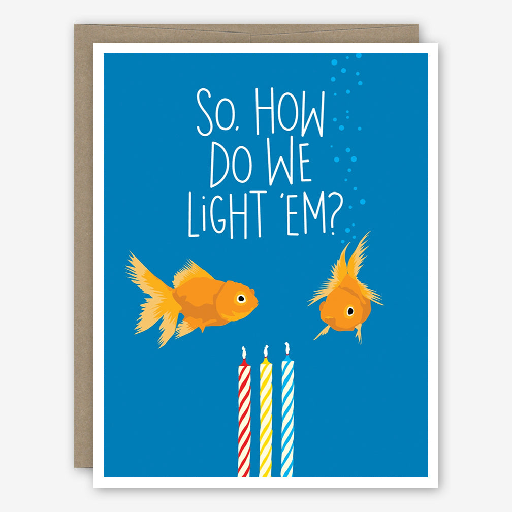 Apartment 2 Birthday Card: Goldfish