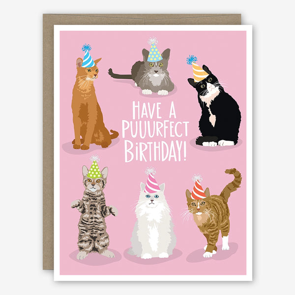 Apartment 2 Birthday Card: Puurfect Cats
