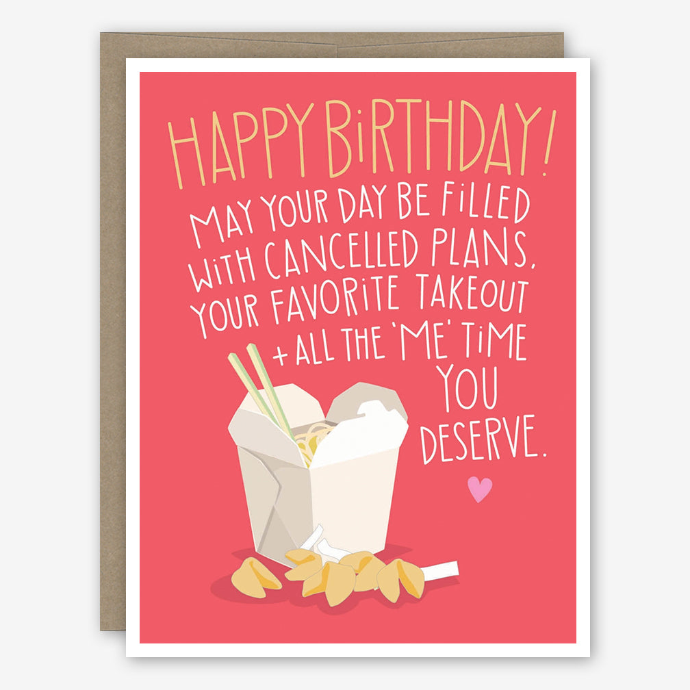 Apartment 2 Birthday Card: Favorite Takeout