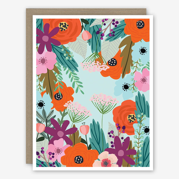 Apartment 2 Blank Note Card: Floral