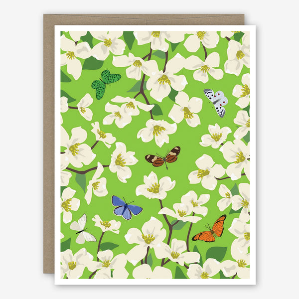 Apartment 2 Blank Note Card: Dogwood