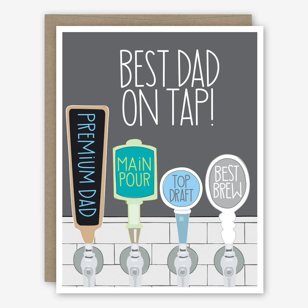Apartment 2 Father's Day Card: Best Dad on Tap