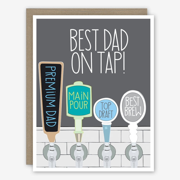 Apartment 2 Father's Day Card: Best Dad on Tap