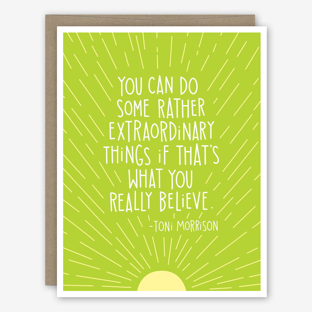 Apartment 2 Graduation Card: Toni Morrison Quote