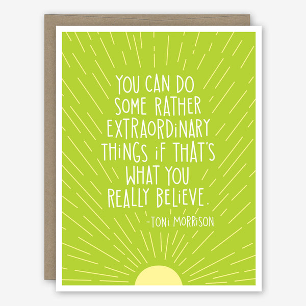 Apartment 2 Graduation Card: Toni Morrison Quote
