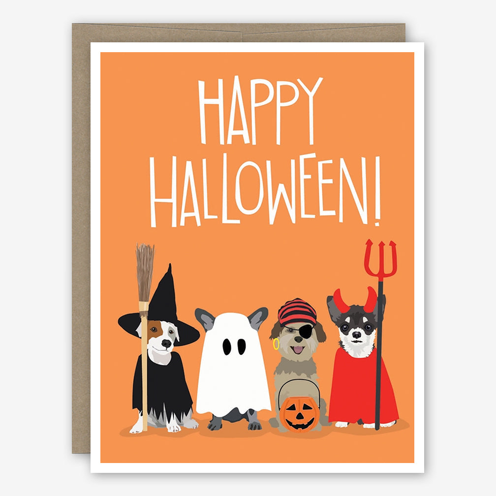 Apartment 2 Halloween Card: Dog Costumes