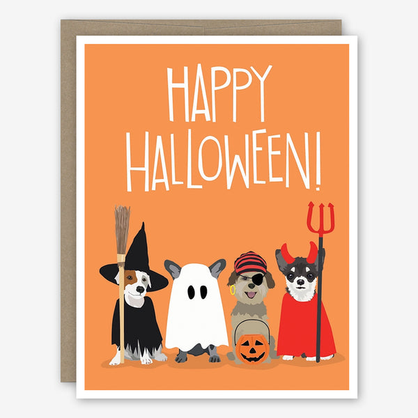 Apartment 2 Halloween Card: Dog Costumes
