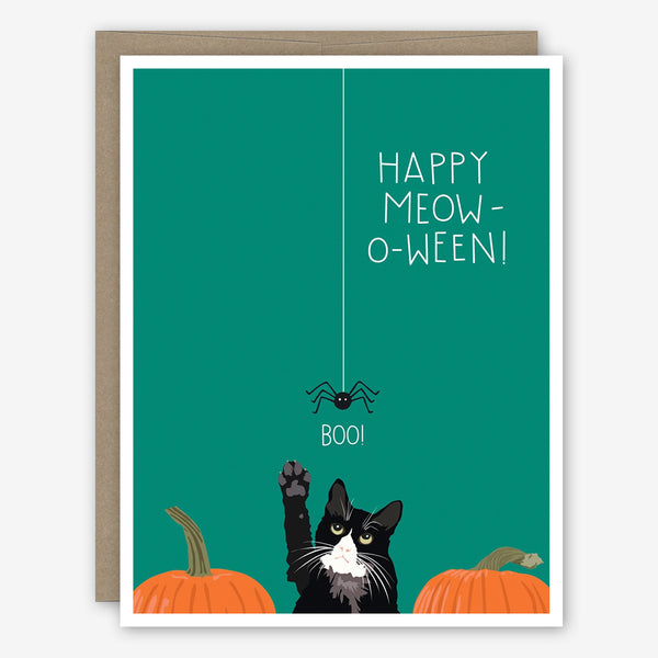 Apartment 2 Halloween Card: Meow-o-Ween