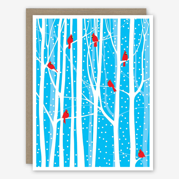 Apartment 2 Holiday Card: Red Cardinals