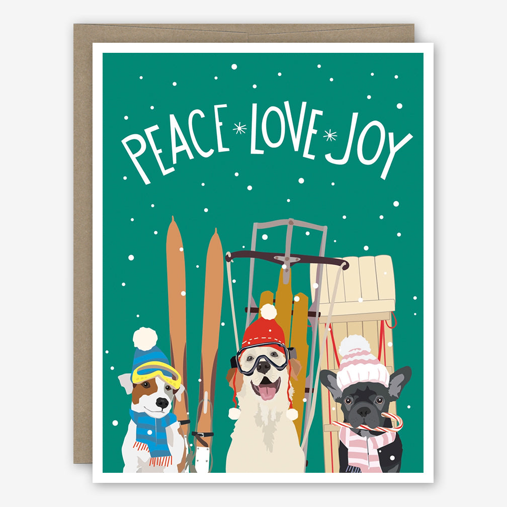 Apartment 2 Holiday Card: Snow Dogs