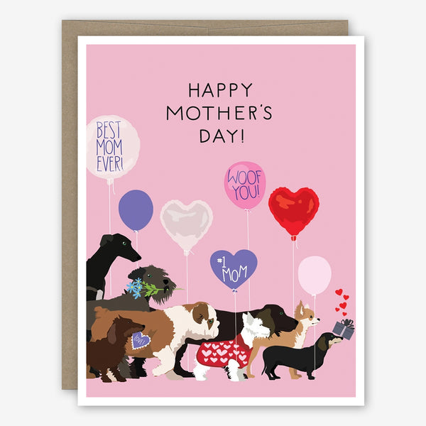 Apartment 2 Mother's Day Card: Dogs Happy Mother's Day