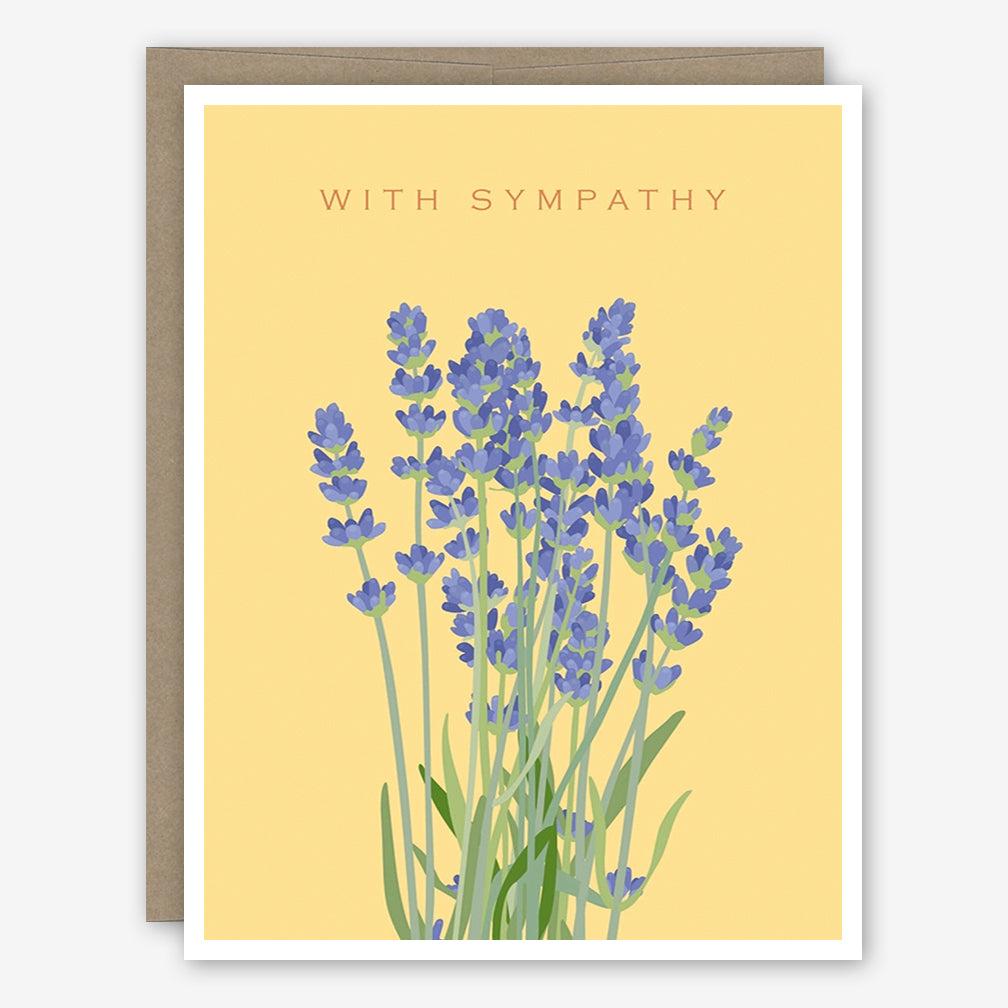Apartment 2 Sympathy Card: Lavender