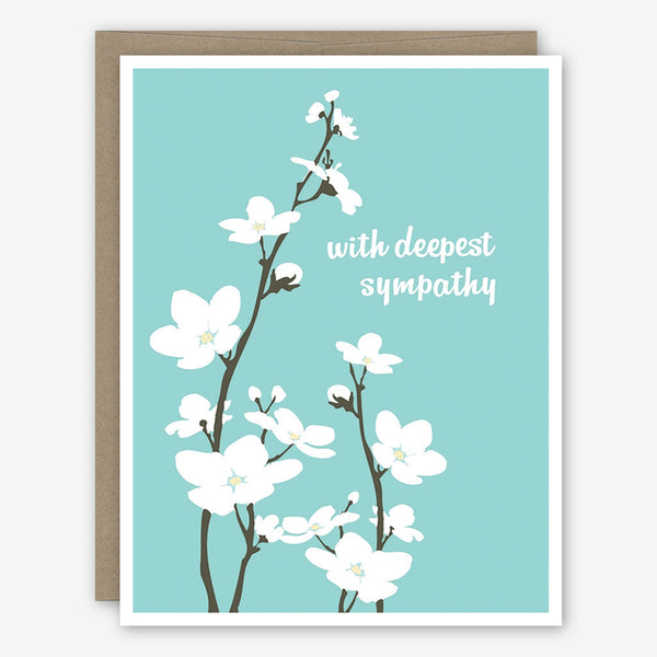 Apartment 2 Sympathy Card: Apple Blossom