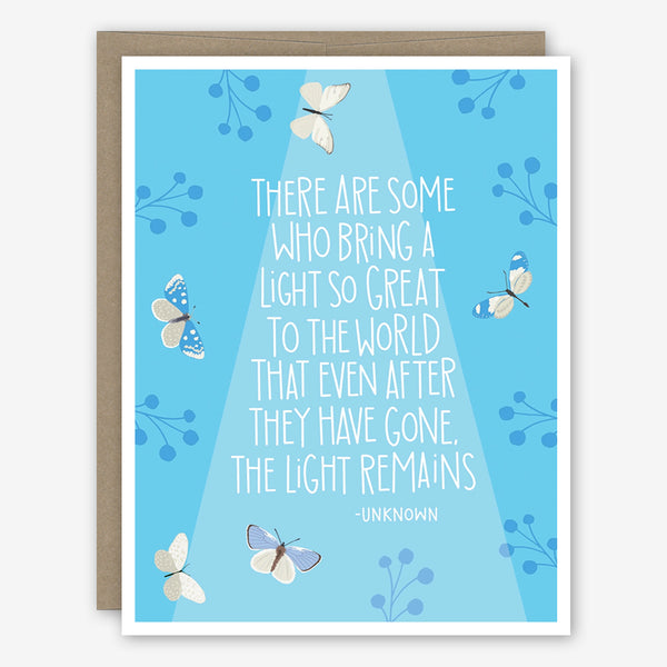 Apartment 2 Sympathy Card: A Light So Great