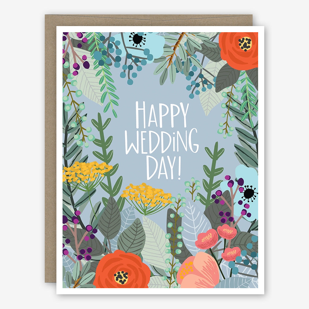 Apartment 2 Wedding Card: Floral