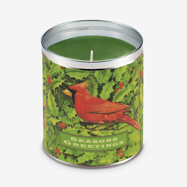 Aunt Sadie's Candles: Red Cardinals, Famous Pine