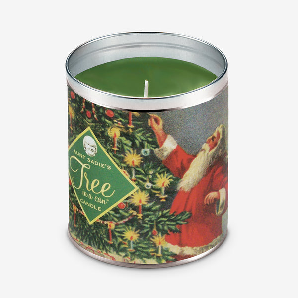 Aunt Sadie's Candles: Tree In a Can: Santa, Famous Pine